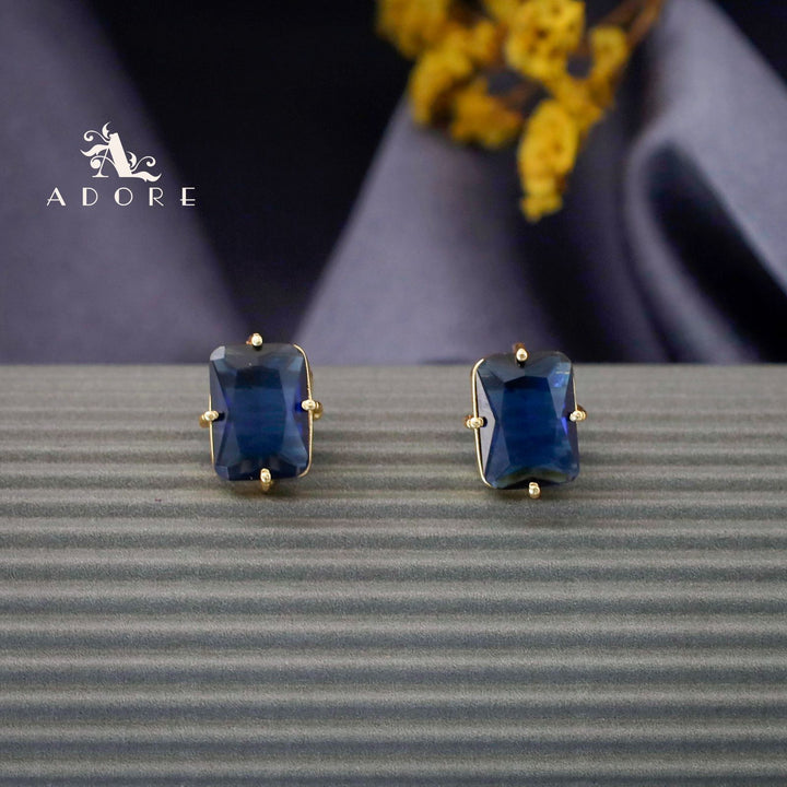 Mirabel Glossy Rectangle Stud