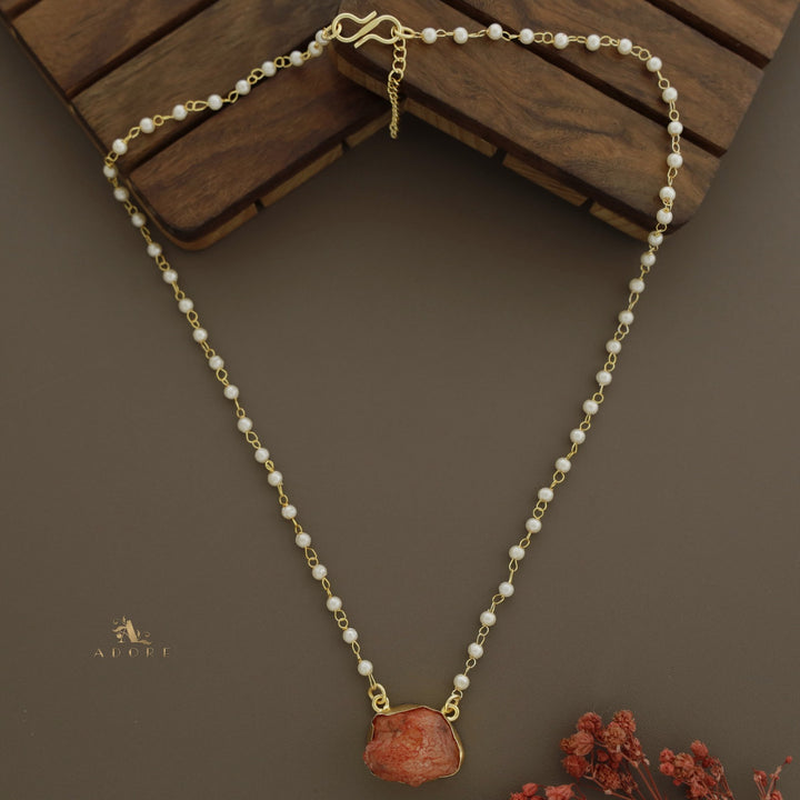 Nasmiya Dyed Stone Neckpiece