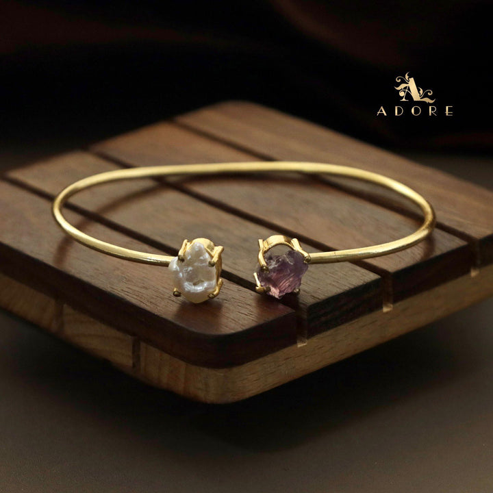 Roobixa Raw Stone + Baroque Bangle
