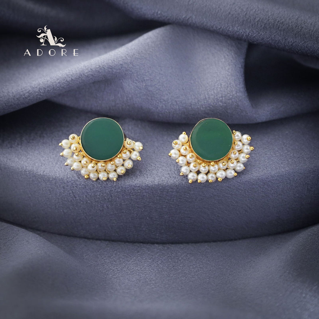 Half Pearls Stud