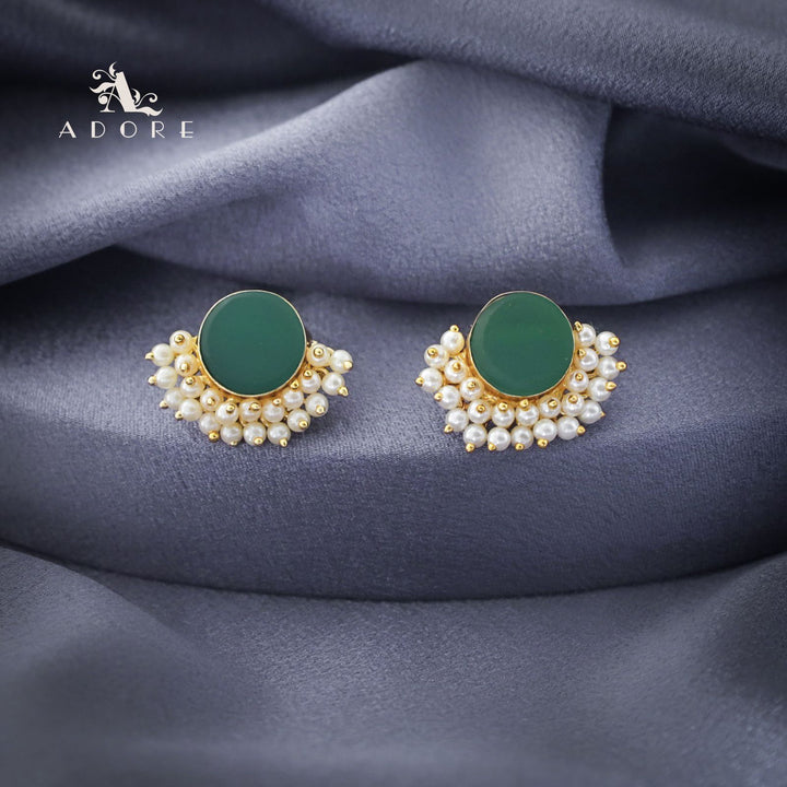 Half Pearls Stud