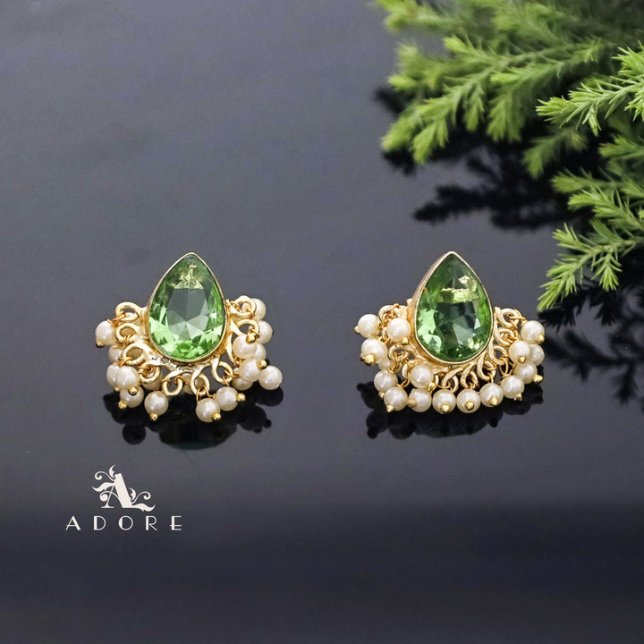 Ciriyac Glossy Cluster Pearl Earring