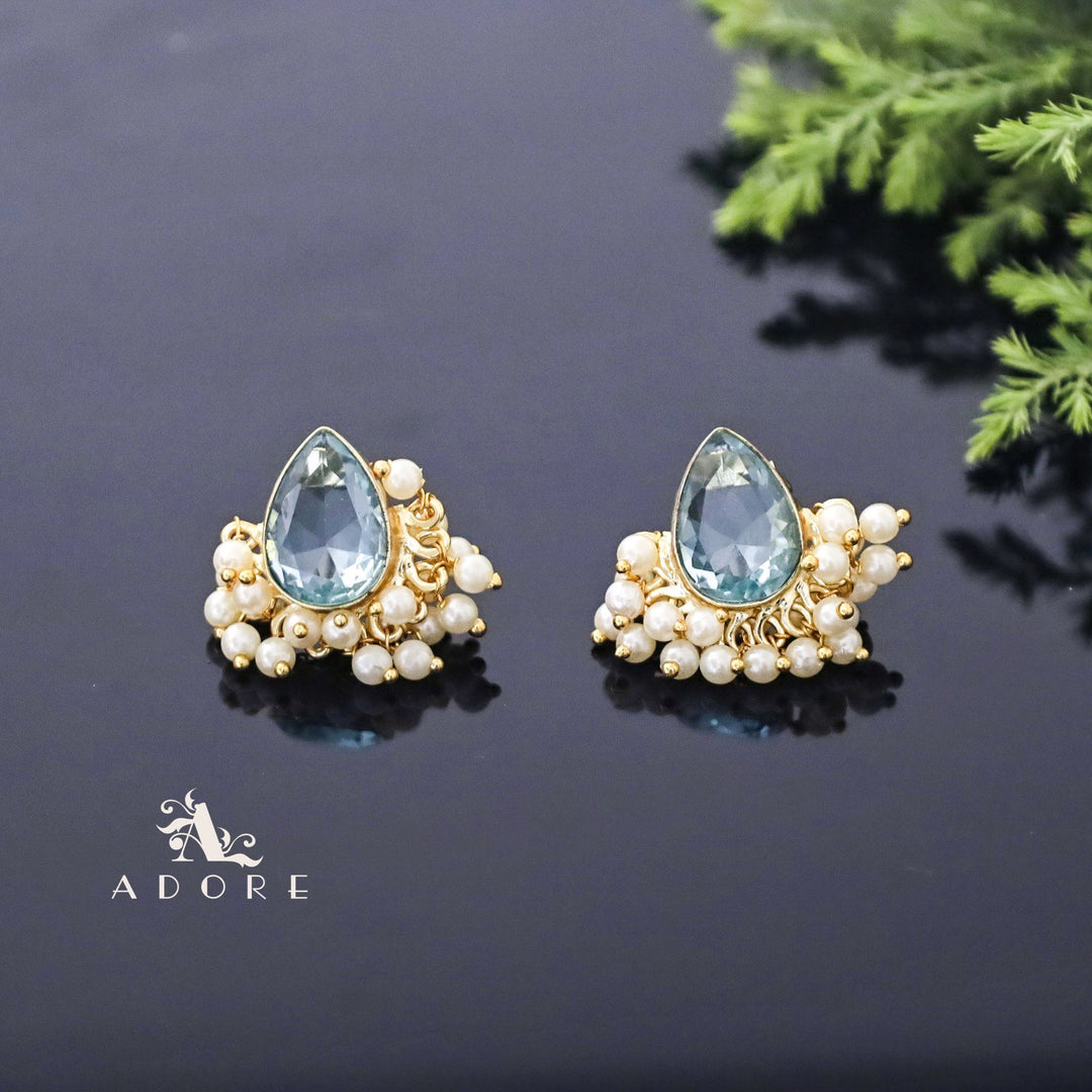 Ciriyac Glossy Cluster Pearl Earring