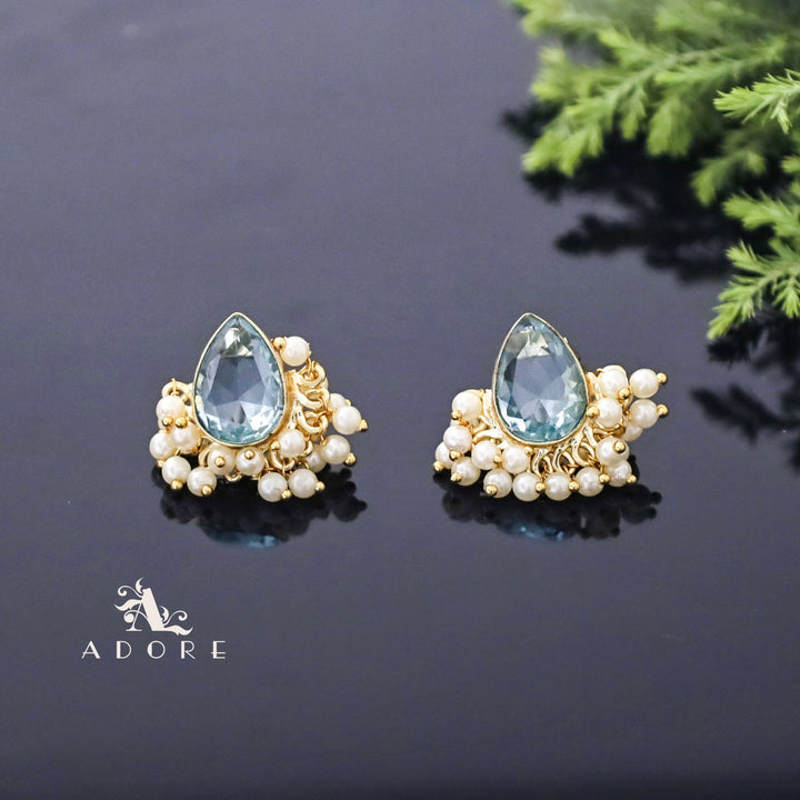 Ciriyac Glossy Cluster Pearl Earring