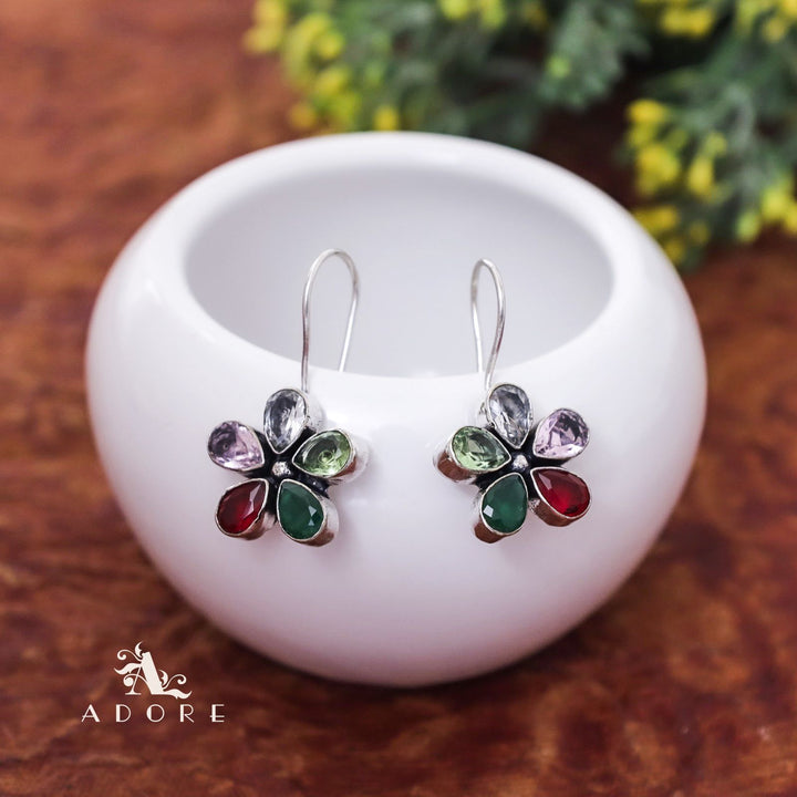 Pillan Flower Drop Earring