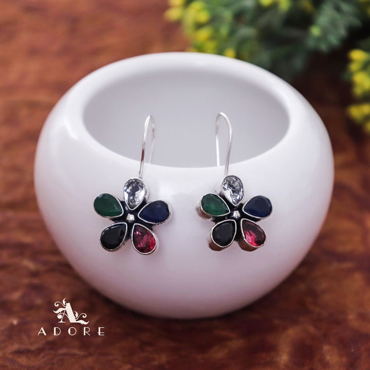 Pillan Flower Drop Earring