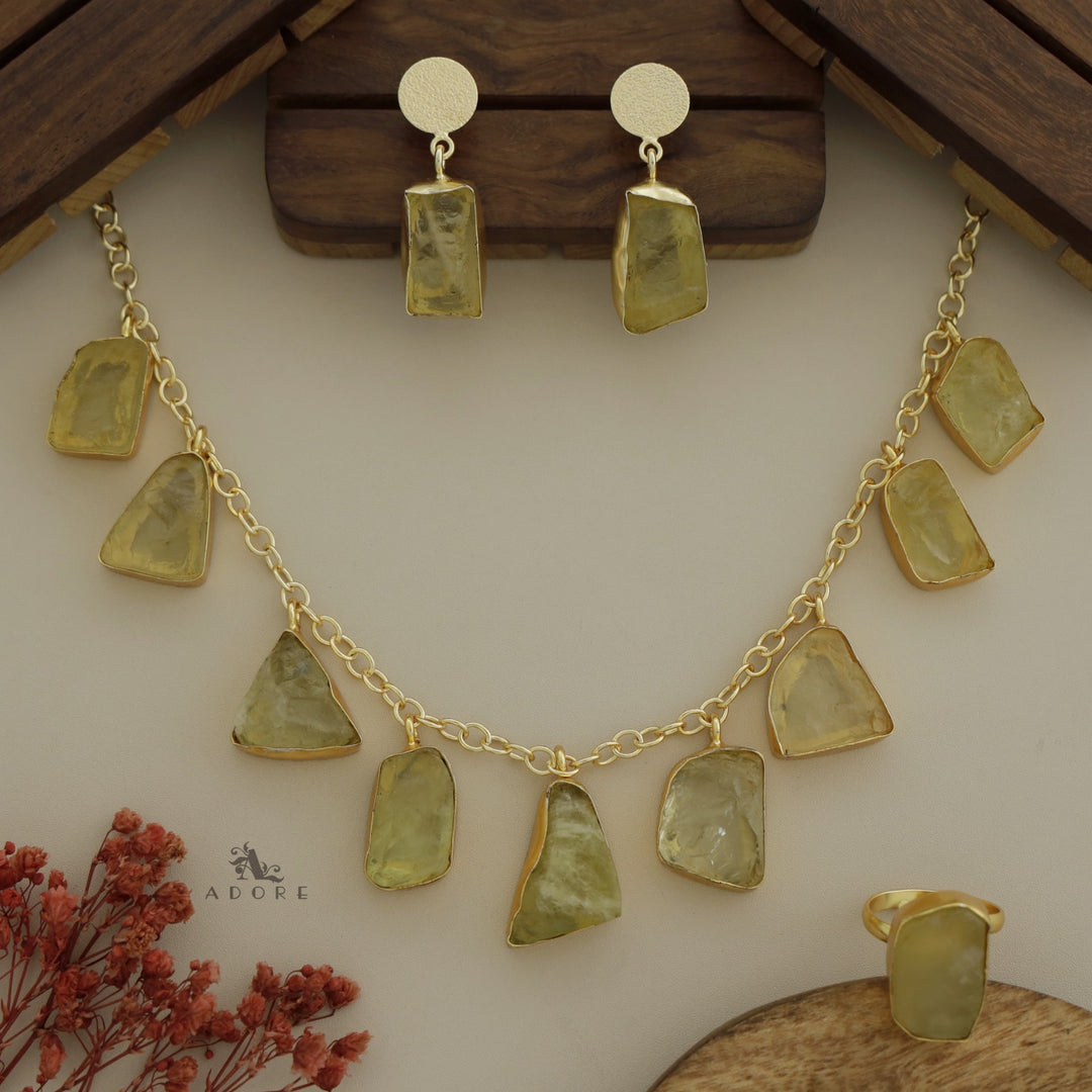 Dhaya Raw Stone Combo Set