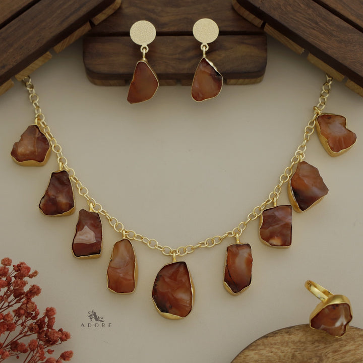 Dhaya Raw Stone Combo Set