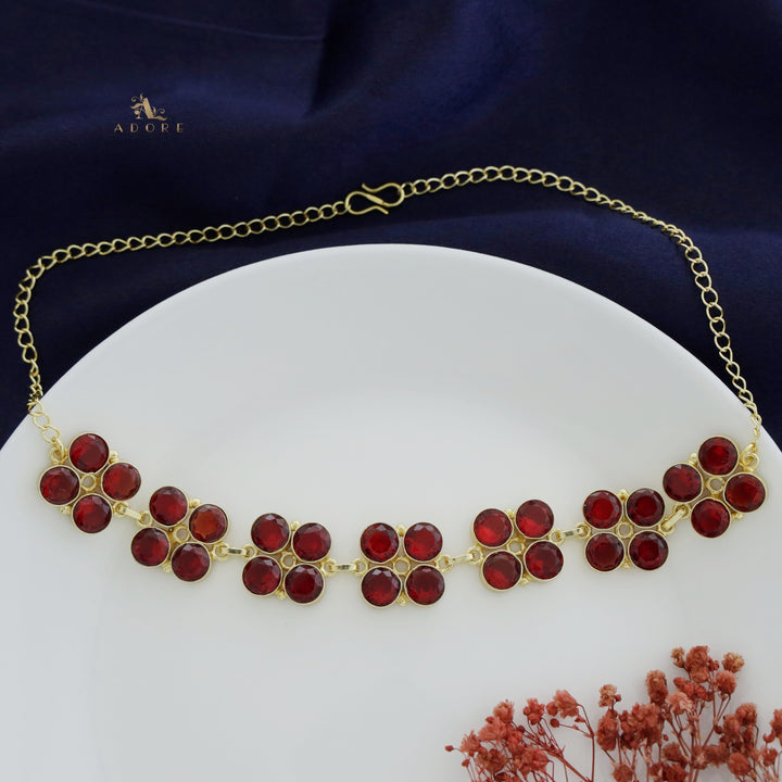 Thelima Round Glossy Choker