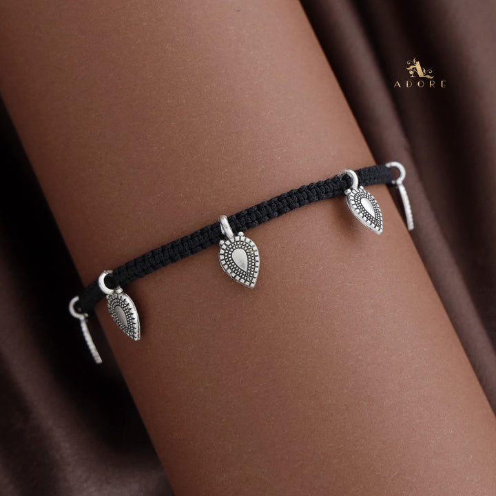Silver Thread Anklet