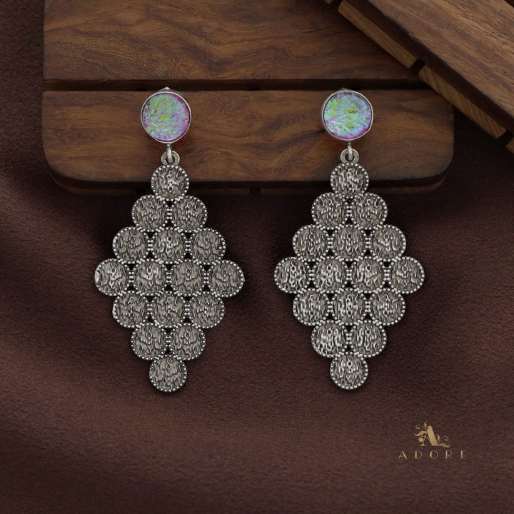 Nixa Honey Comb Earring