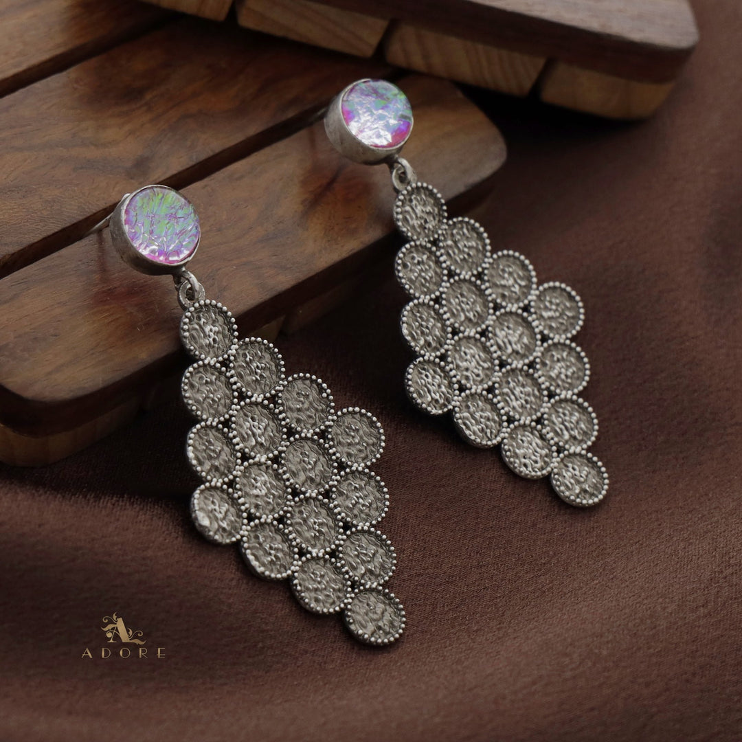 Nixa Honey Comb Earring