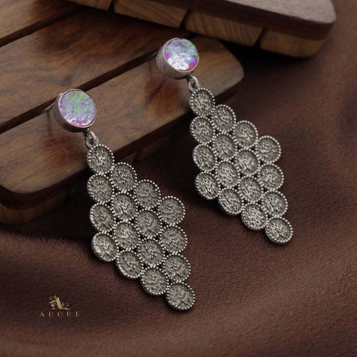 Nixa Honey Comb Earring