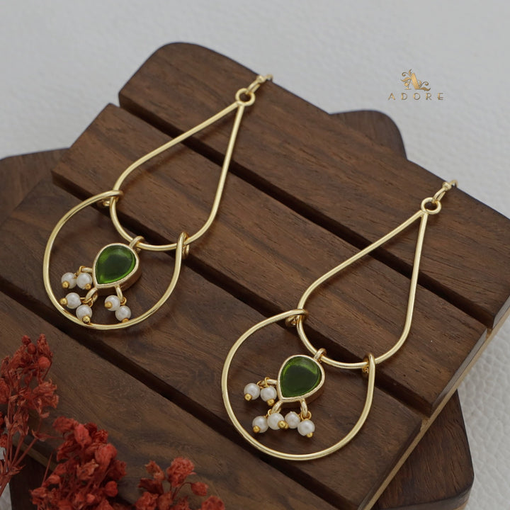 Glossy Drop Pearl Hang Pot Drop