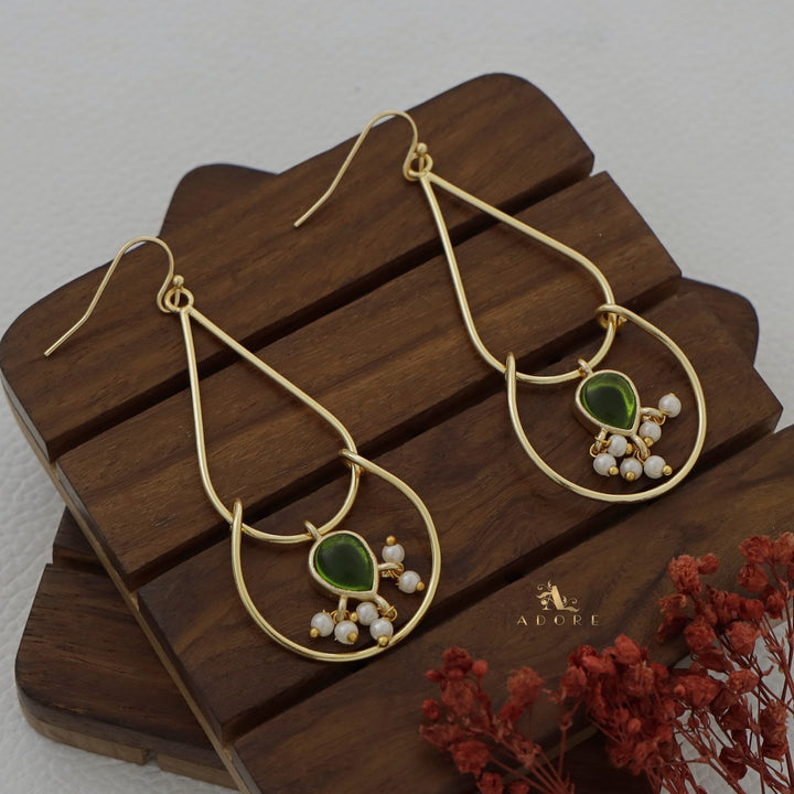 Glossy Drop Pearl Hang Pot Drop