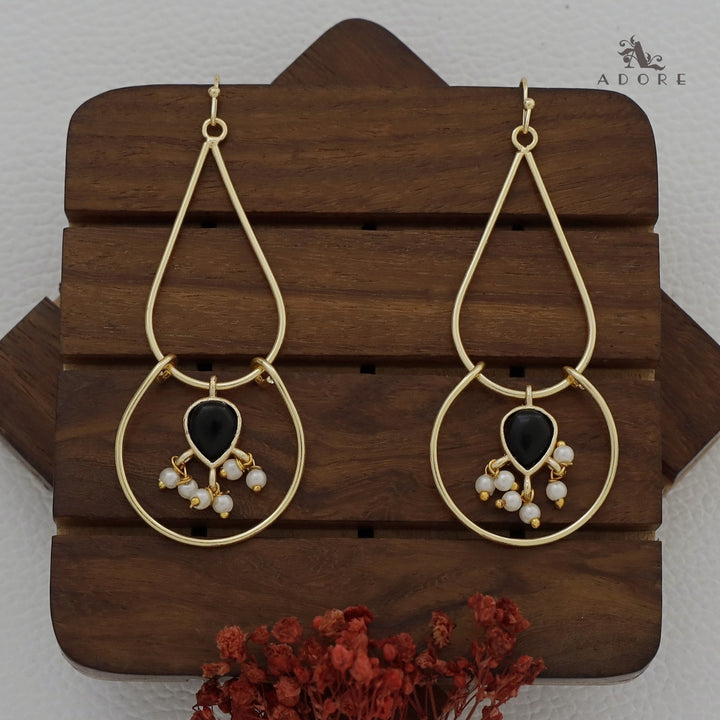 Glossy Drop Pearl Hang Pot Drop
