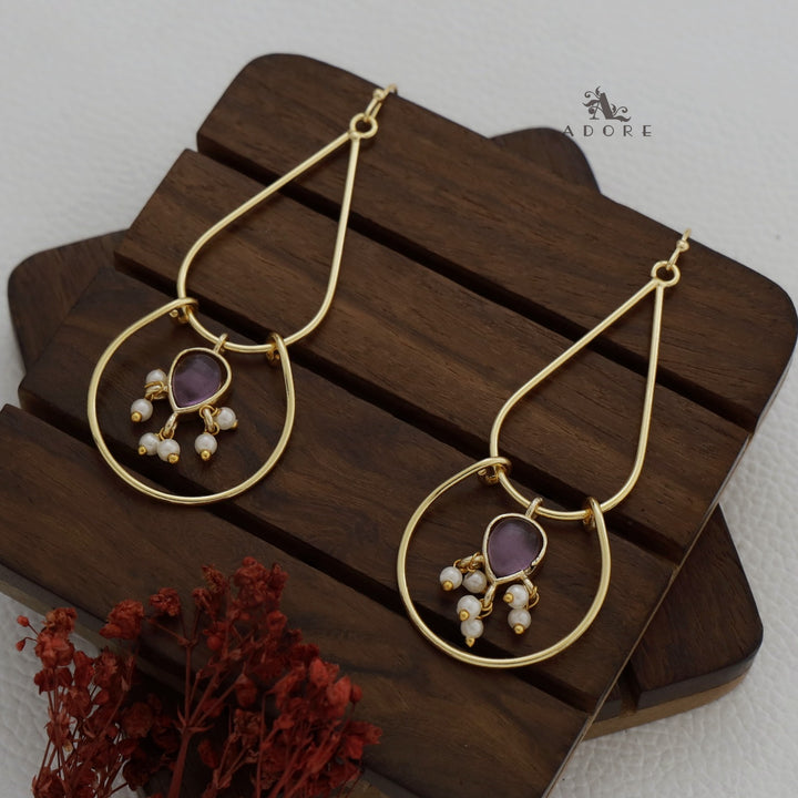 Glossy Drop Pearl Hang Pot Drop