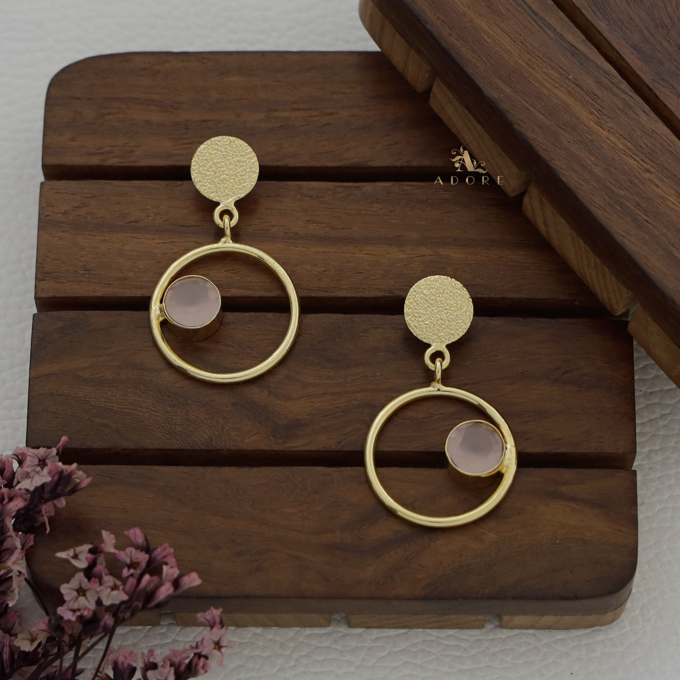 Lizo Round Glossy Earring