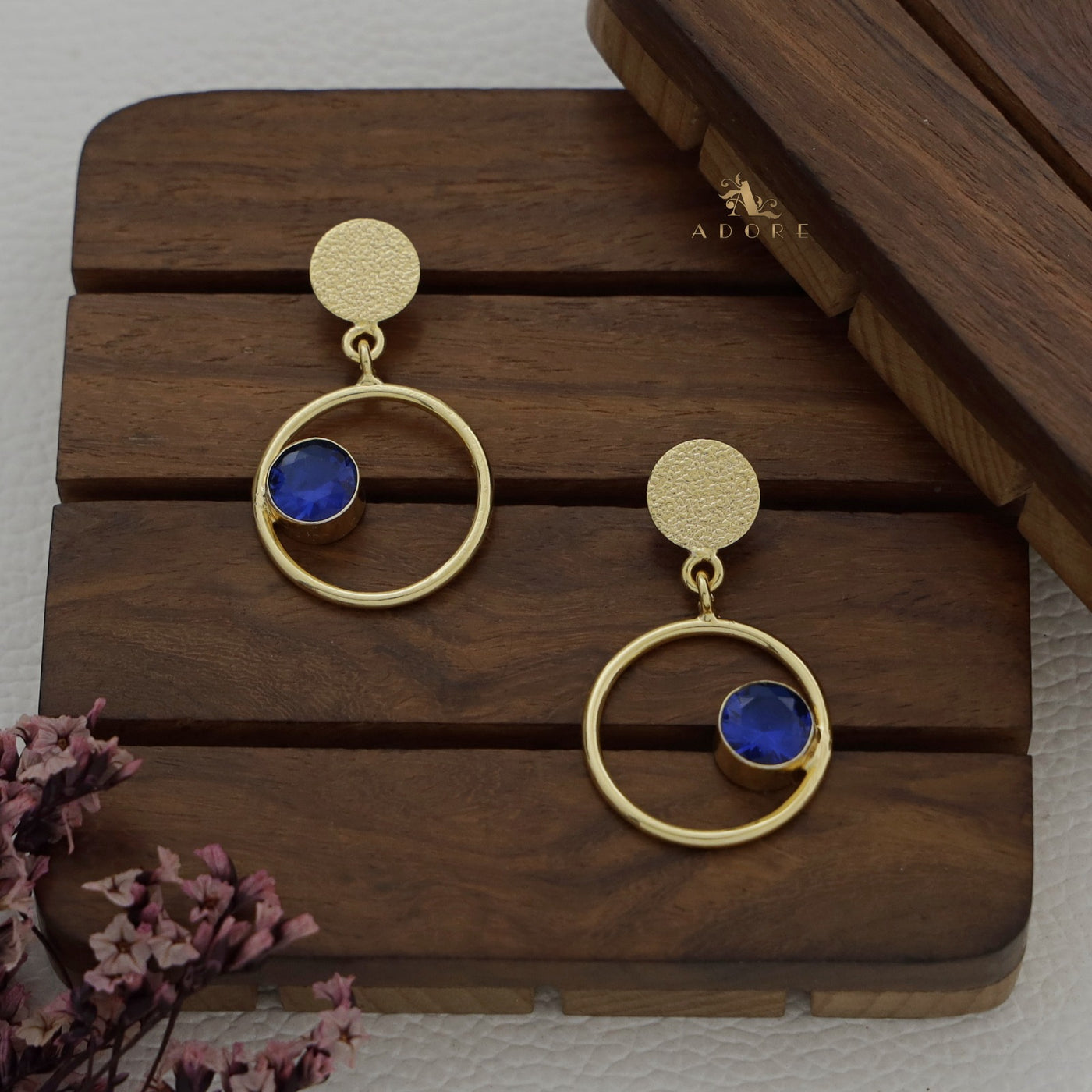Lizo Round Glossy Earring
