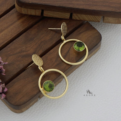 Lizo Round Glossy Earring