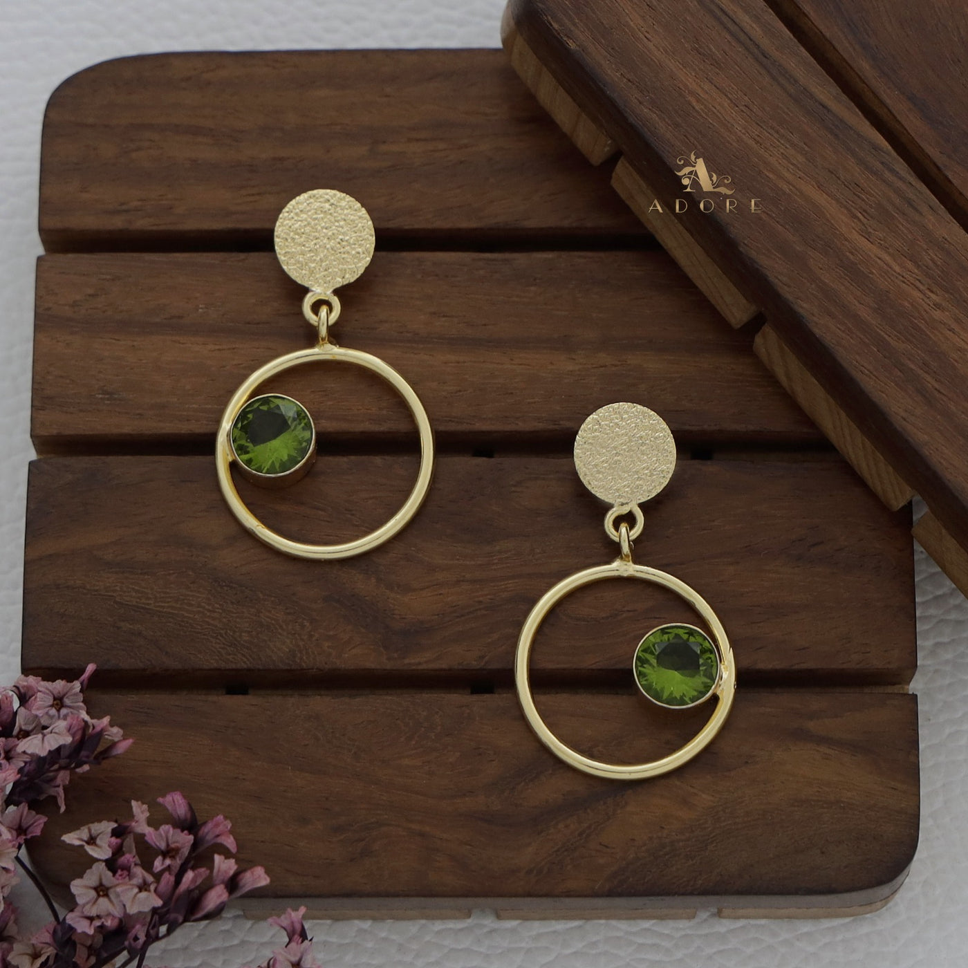 Lizo Round Glossy Earring