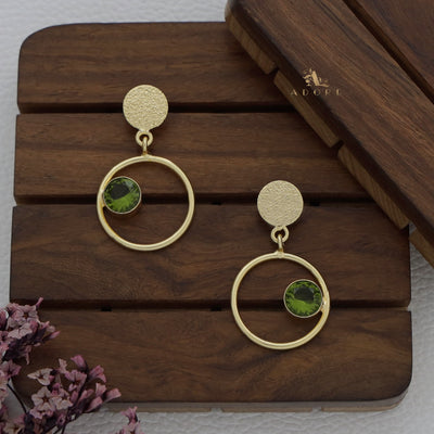Lizo Round Glossy Earring