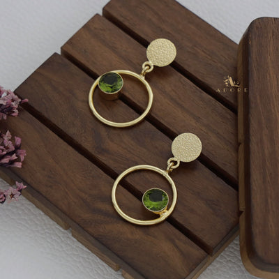 Lizo Round Glossy Earring