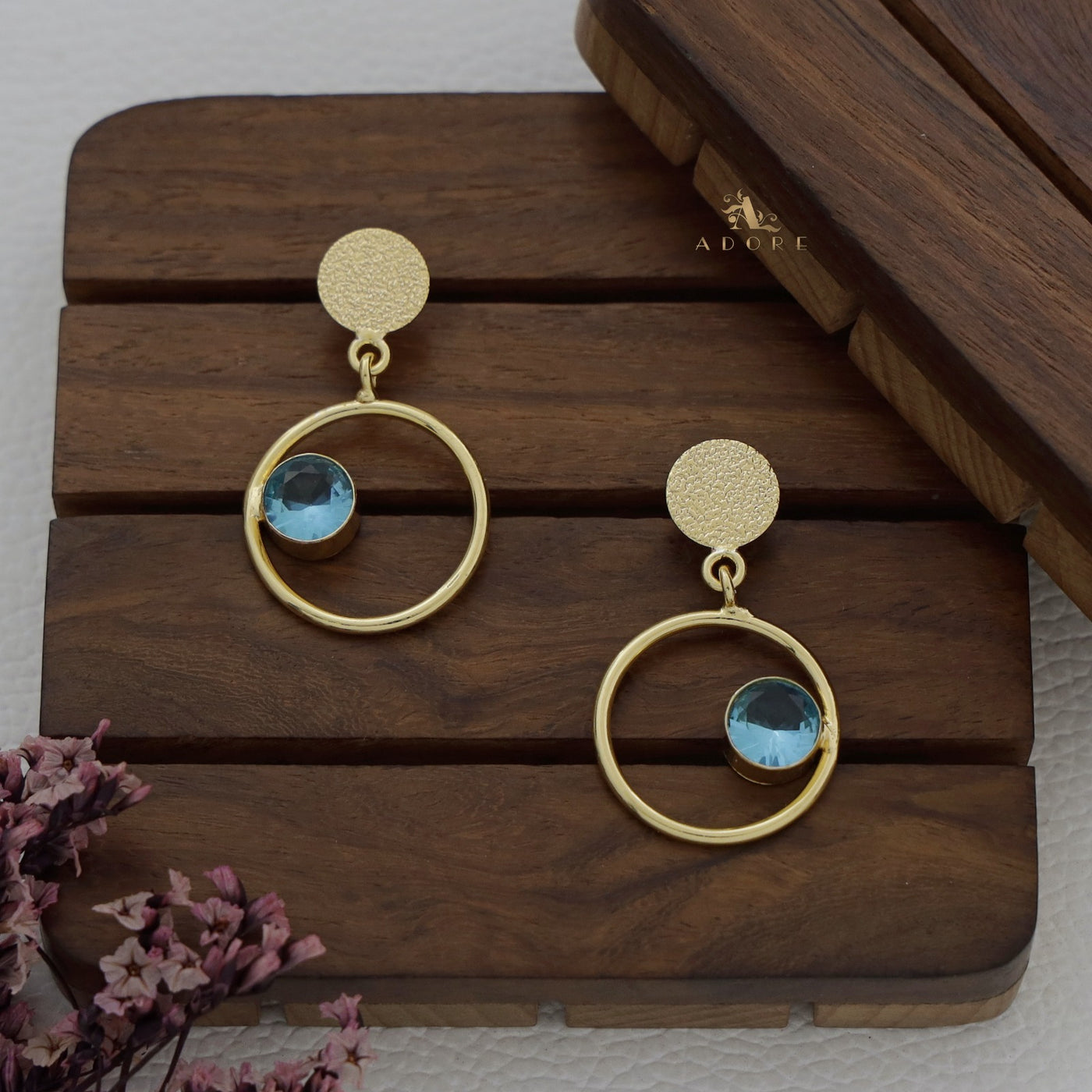 Lizo Round Glossy Earring