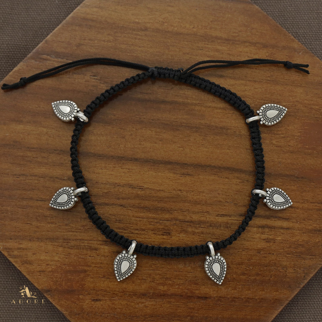 Silver Thread Anklet