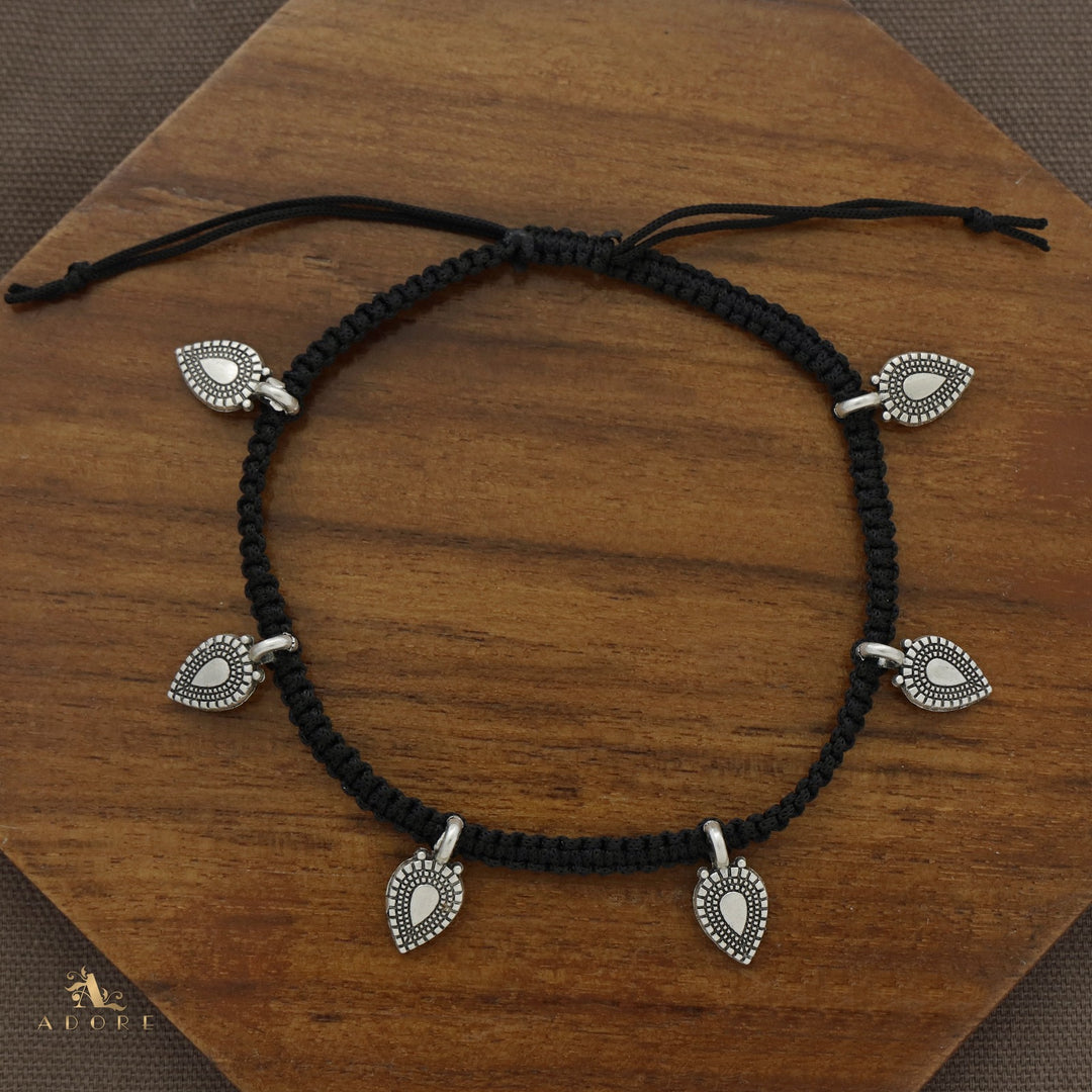 Silver Thread Anklet (Single Piece)