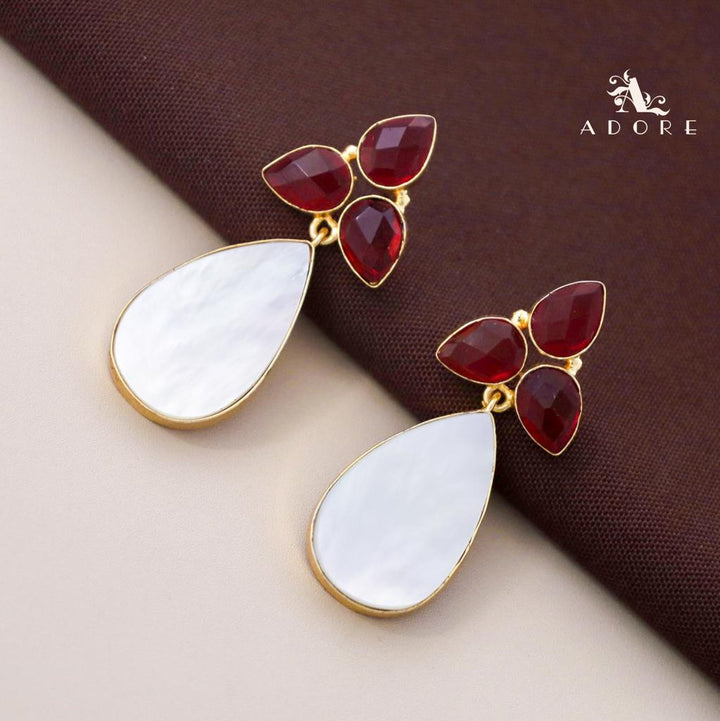 Bella Crystal Earrings (Premium Finish)