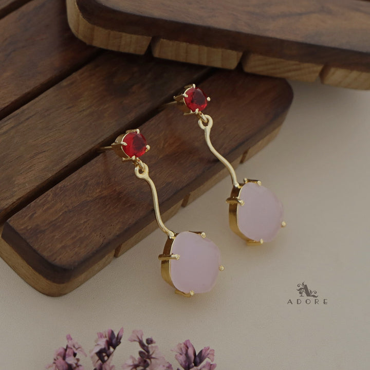 Daliya Glossy Curvy Earring