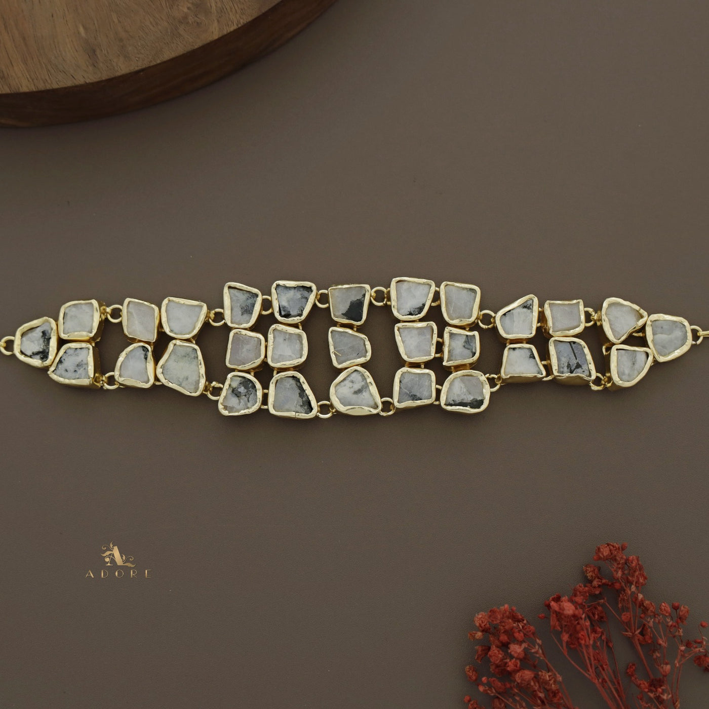 Aidah Raw Stone Choker