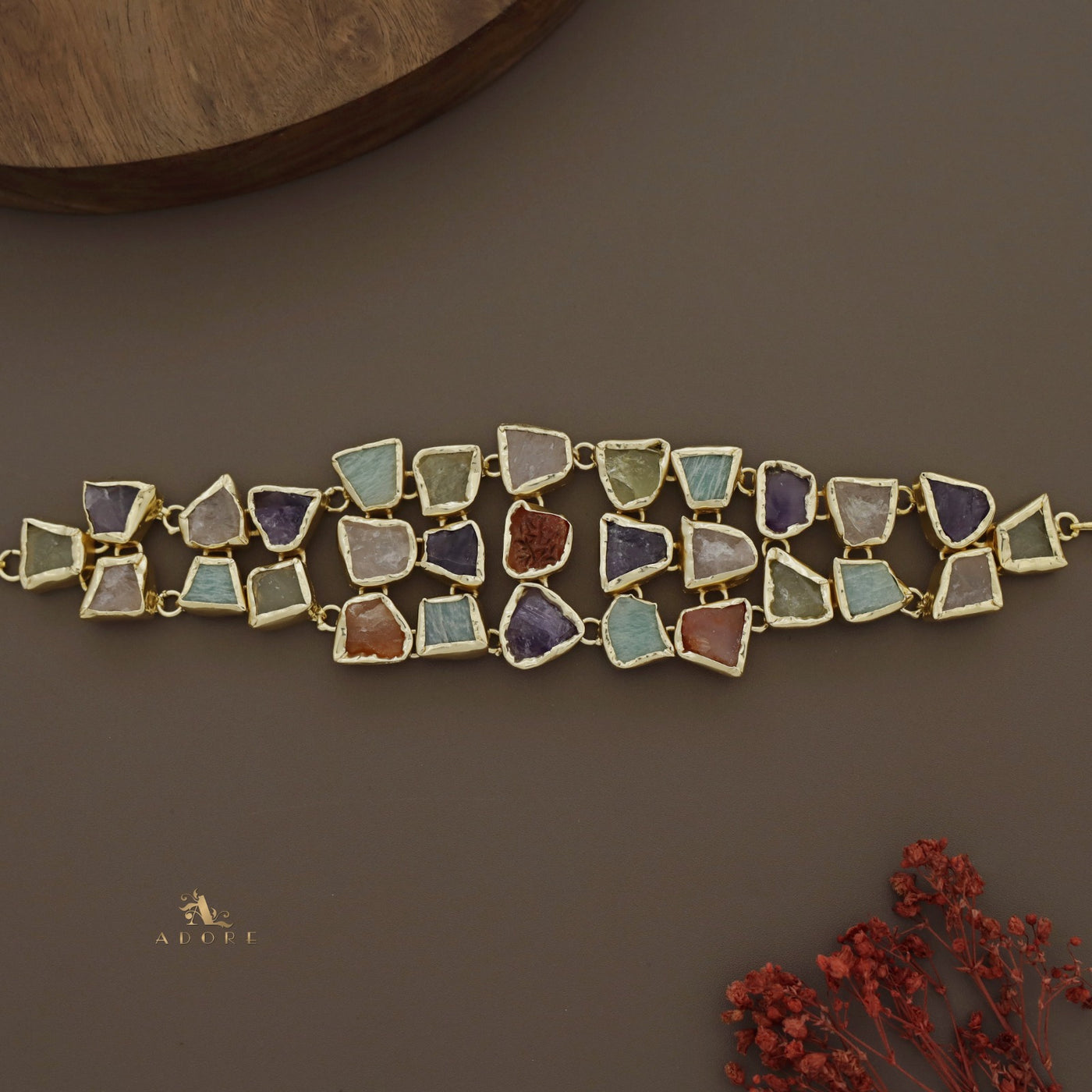 Aidah Raw Stone Choker