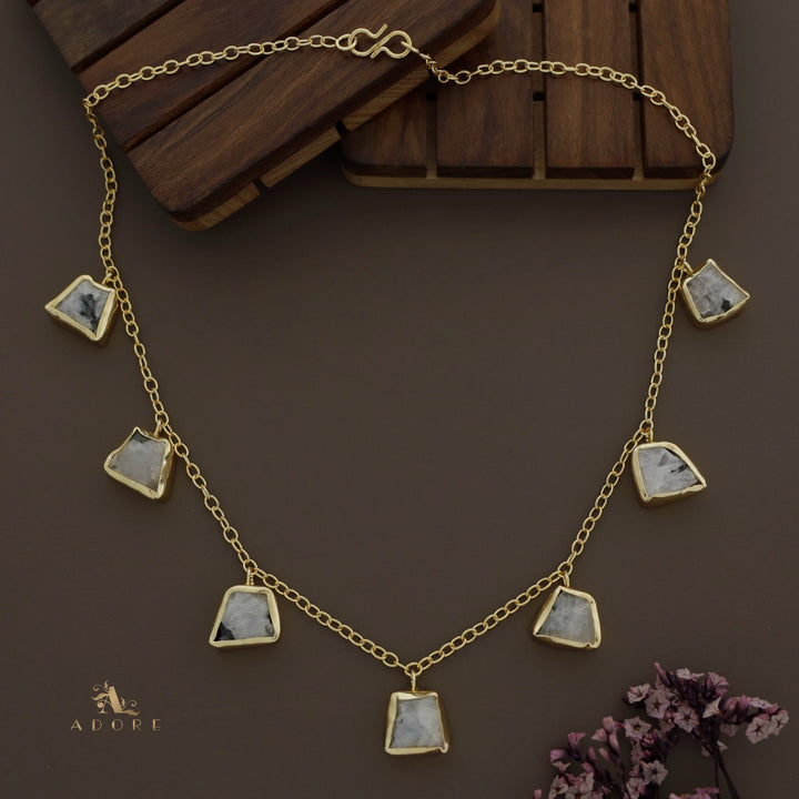 Thinkal 7 Raw Stone Neckpiece