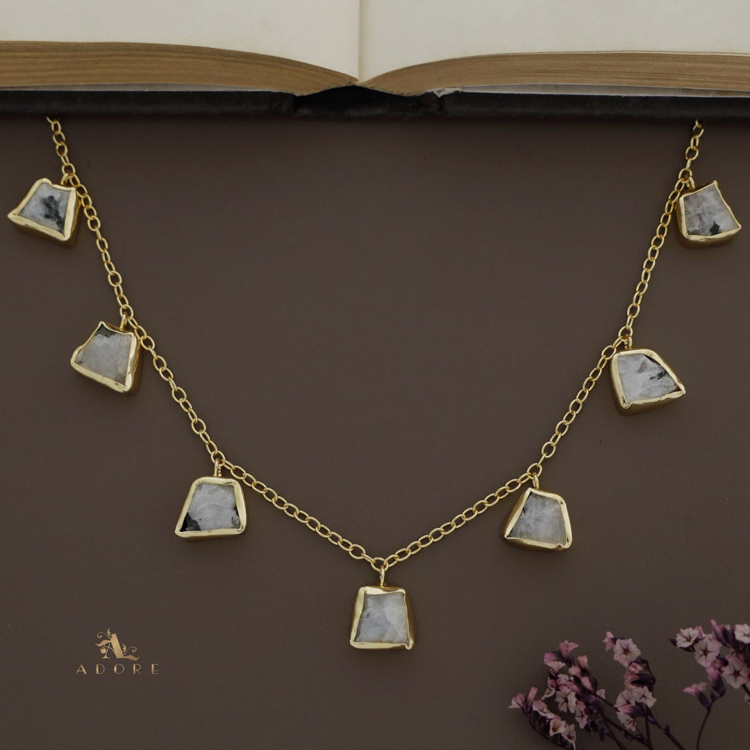 Thinkal 7 Raw Stone Neckpiece