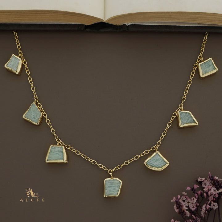 Thinkal 7 Raw Stone Neckpiece