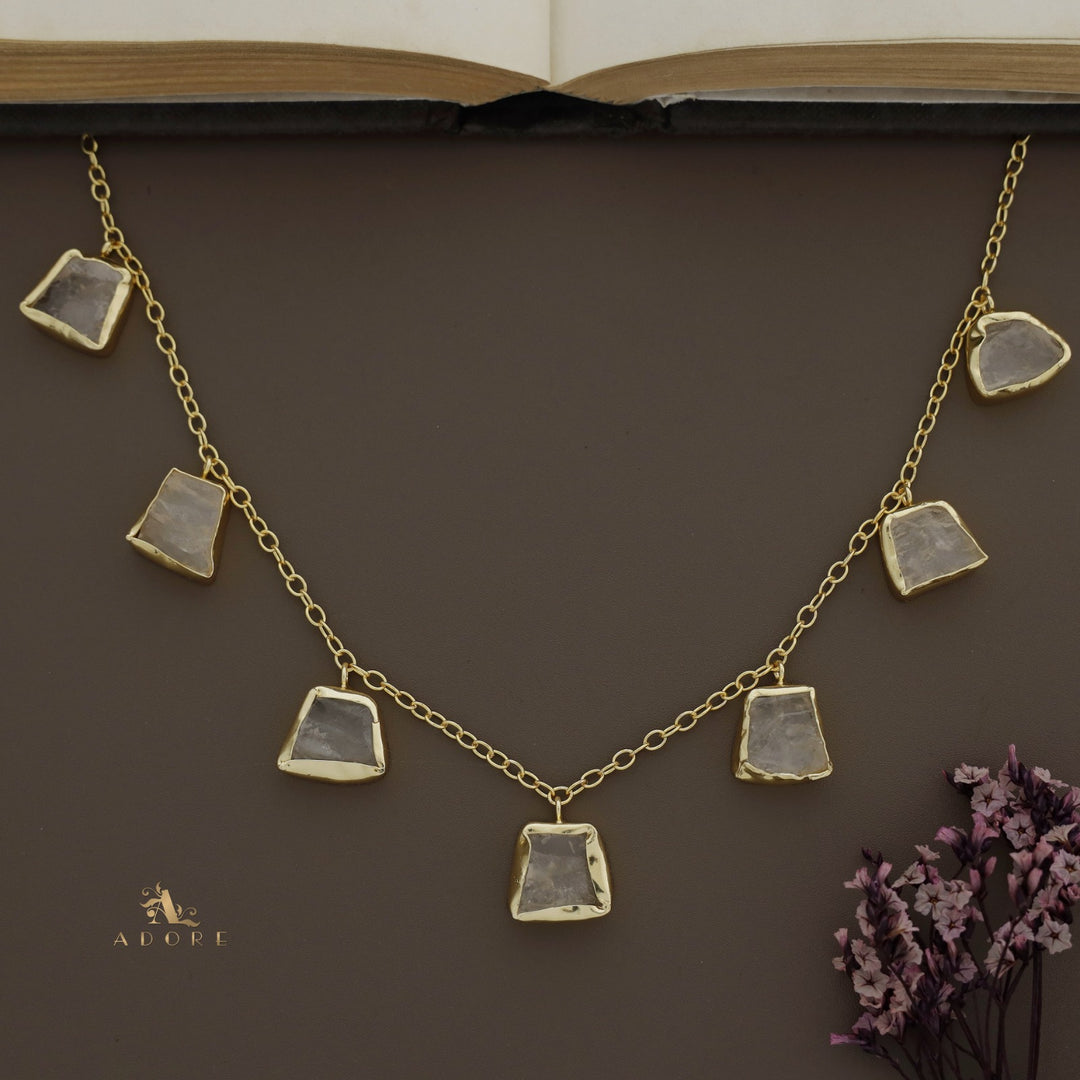 Thinkal 7 Raw Stone Neckpiece