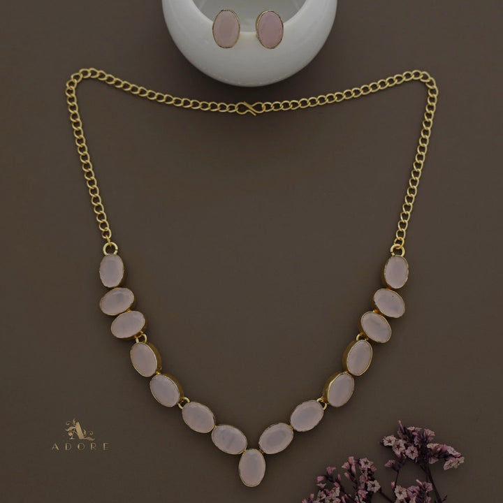Glam Neckpiece Plus Stud