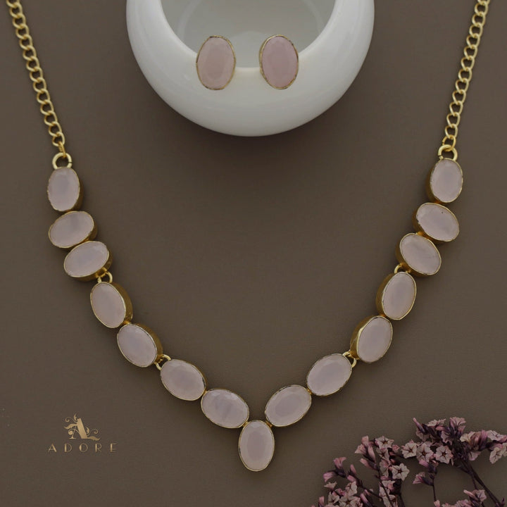 Glam Neckpiece Plus Stud