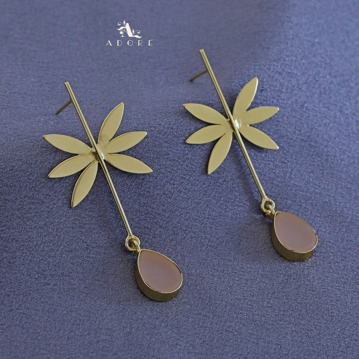 Miya Flower Drop Earring