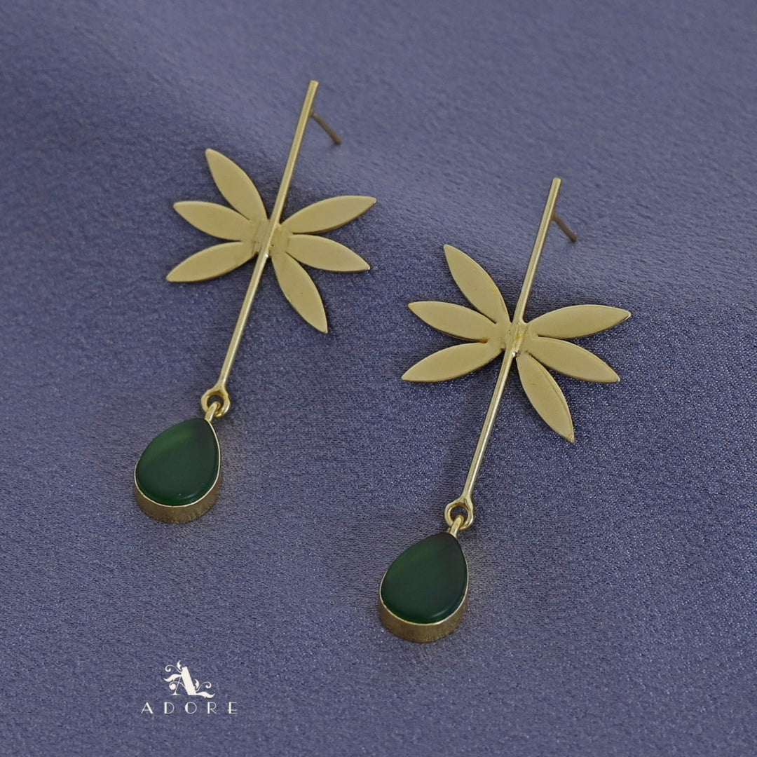 Miya Flower Drop Earring