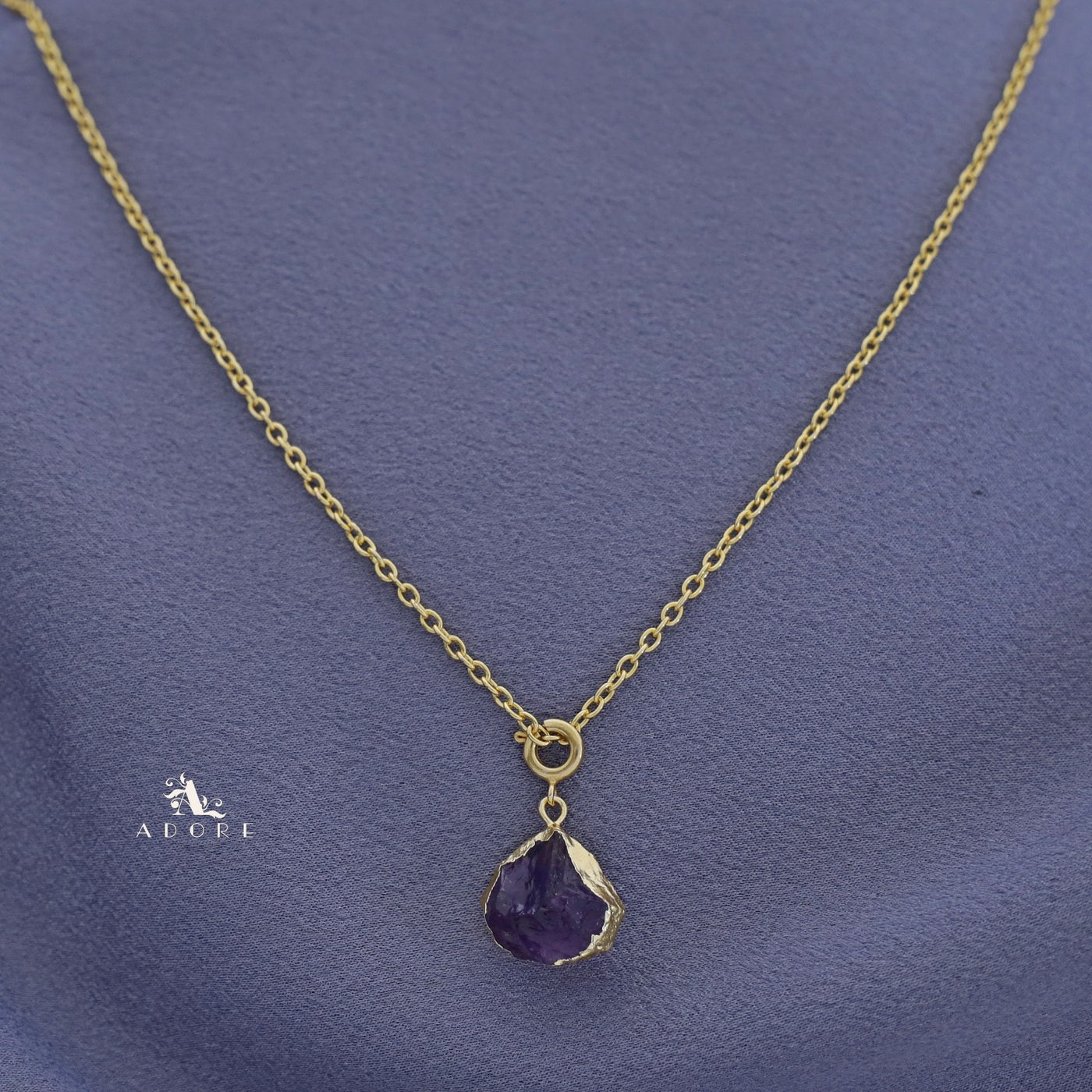 Golden Merrill Raw Stone Neckpiece