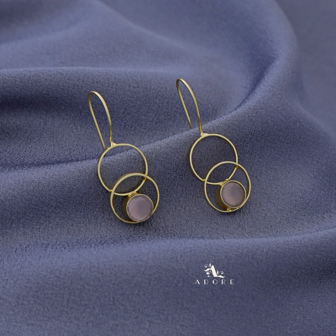 Golden Tri Round Glossy Drop