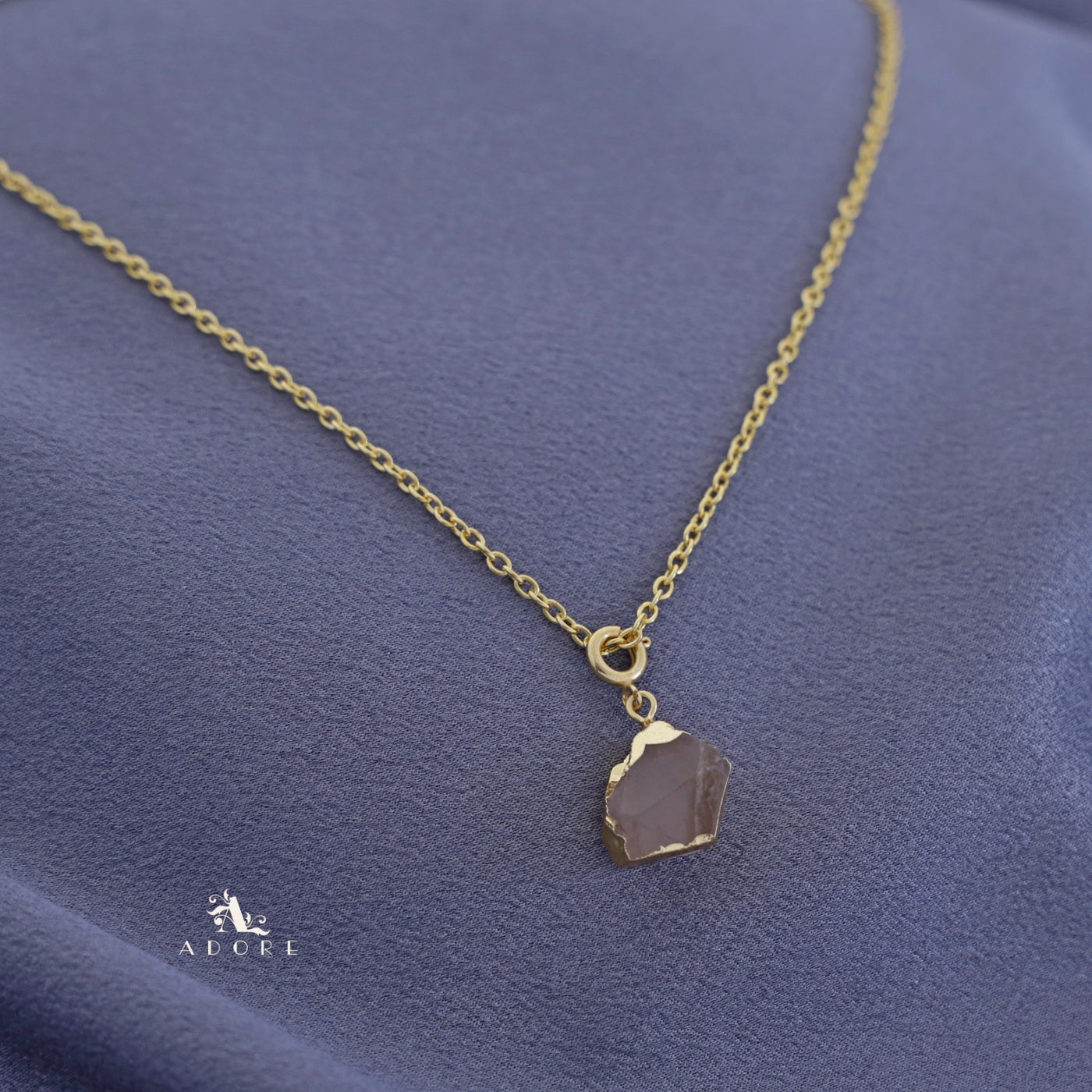 Golden Merrill Raw Stone Neckpiece