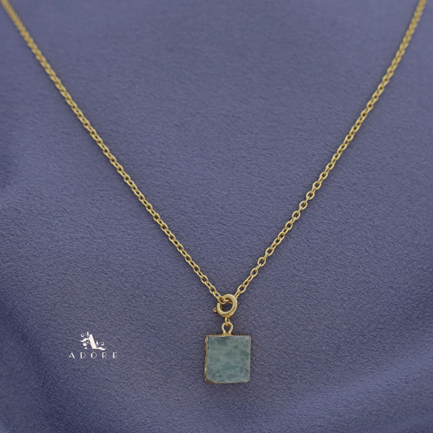 Golden Merrill Raw Stone Neckpiece