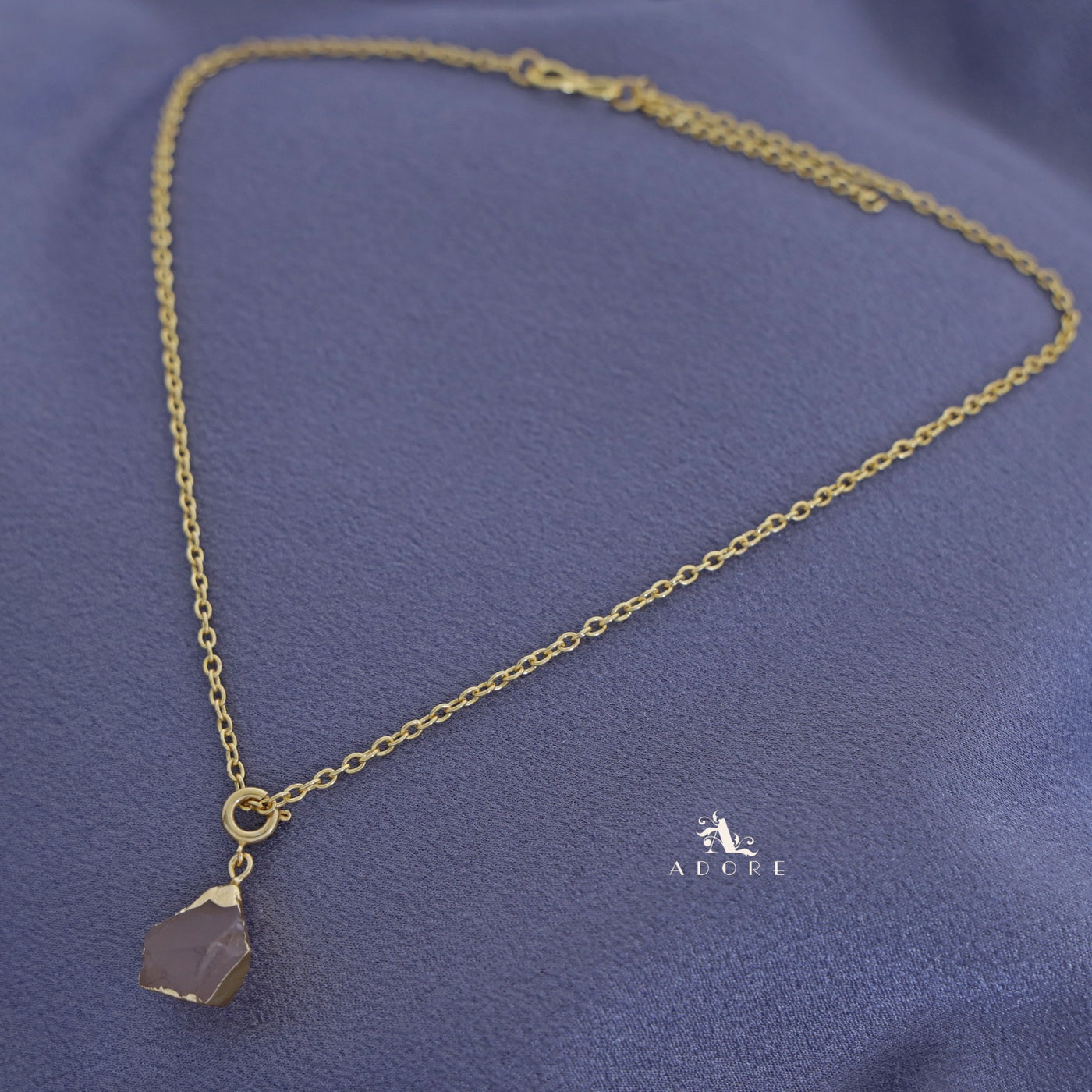 Golden Merrill Raw Stone Neckpiece