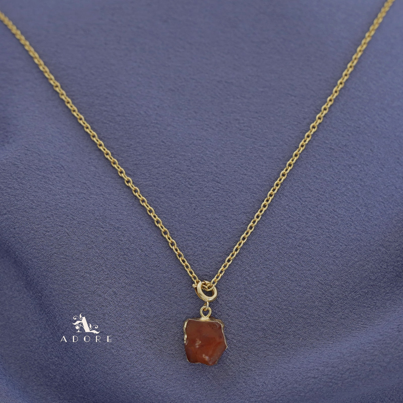 Golden Merrill Raw Stone Neckpiece