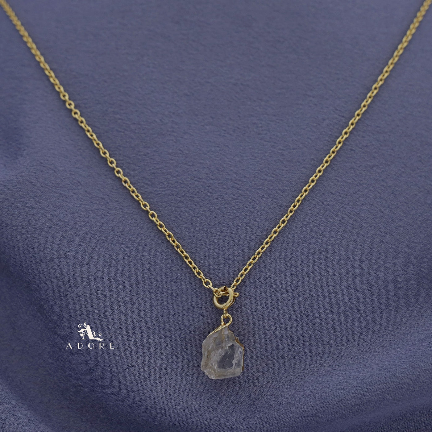 Golden Merrill Raw Stone Neckpiece