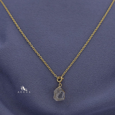 Golden Merrill Raw Stone Neckpiece